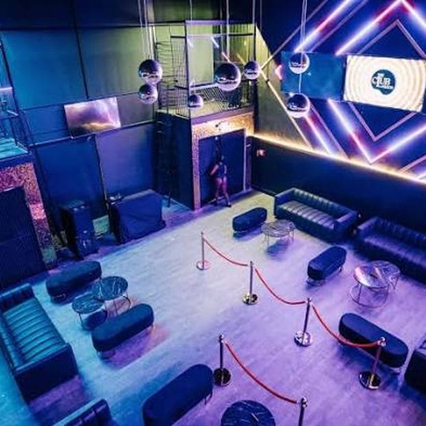 The Club Lagos lounge seating